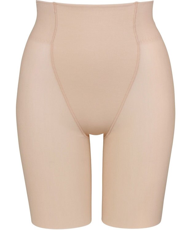 Wing ガードル　ロング丈　【肌合いスムースパンツ】　ほどよくおなか押さえ　やさしいはきごこちと肌ざわり　ソフトタイプ　ウイング／ワコール　KQ2760 ブラウン