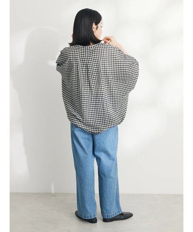 CRAFT STANDARD BOUTIQUE バンザイブラウス Gingham Check