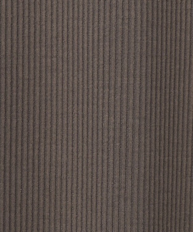 ANY L コンビネーションワンピース モカ×オフ