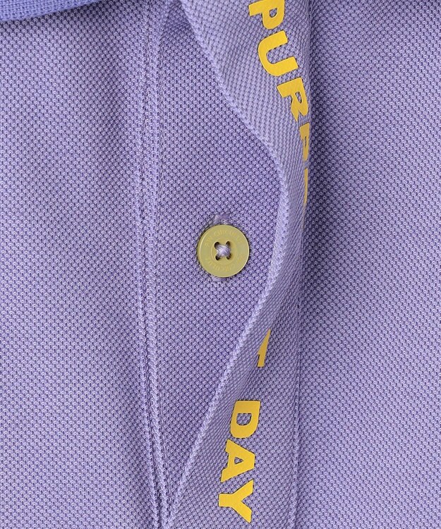 PW CIRCULUS 【MEN】【吸汗速乾/ストレッチ】ベーシックカノコ ポロシャツ ラベンダー