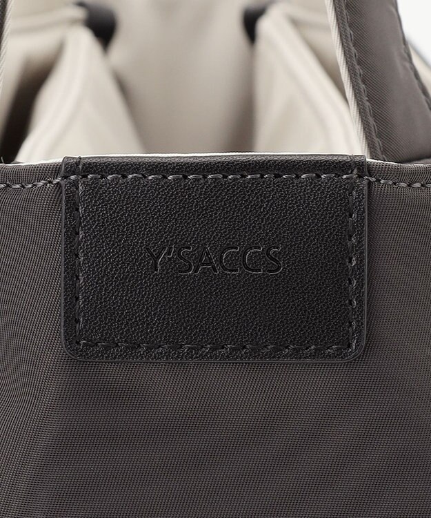 Y'SACCS 【ムック本掲載】ナイロンボンディングトート　Mサイズ グレー