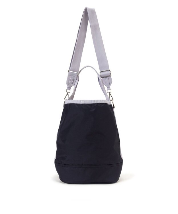 LeSportsac CONVERTIBLE BUCKET BAG/ディープシー/ソフトラベンダー ディープシー/ソフトラベンダー