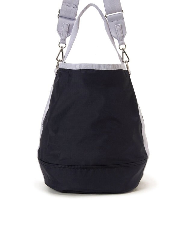 LeSportsac CONVERTIBLE BUCKET BAG/ディープシー/ソフトラベンダー ディープシー/ソフトラベンダー