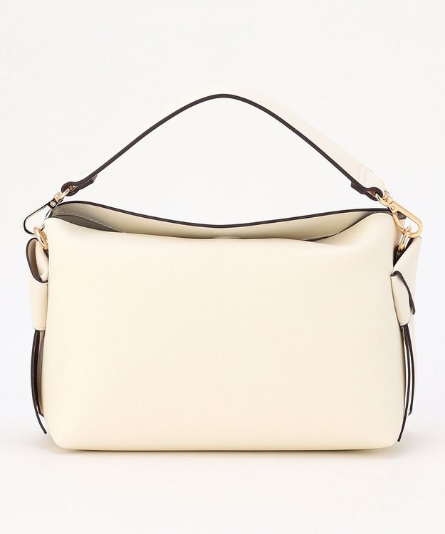 組曲 ブロードノット2WAYソフトショルダー バッグ アイボリー系