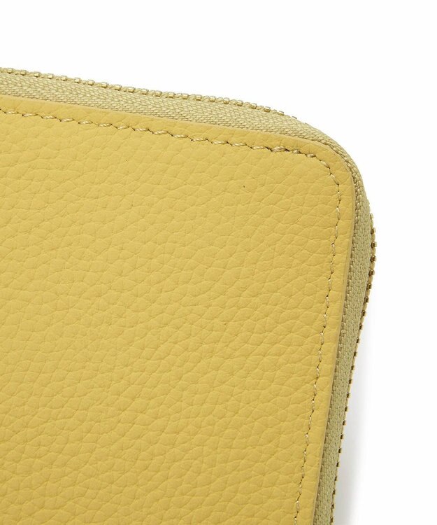 TOPKAPI 【新色追加】【TREASURE TOPKAPI】シュリンクレザー 二つ折り 財布 イエロー