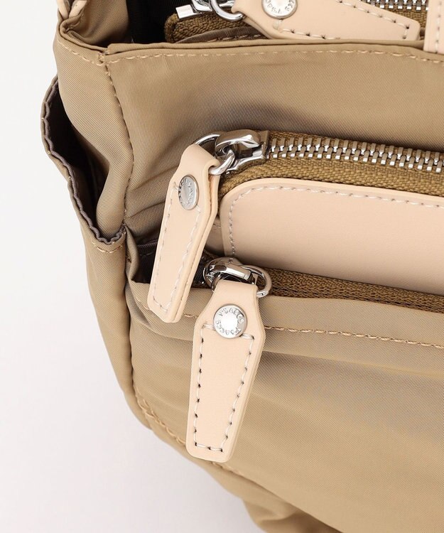 Y'SACCS ポリエステルツイル 2WAYトートバッグ ベージュ