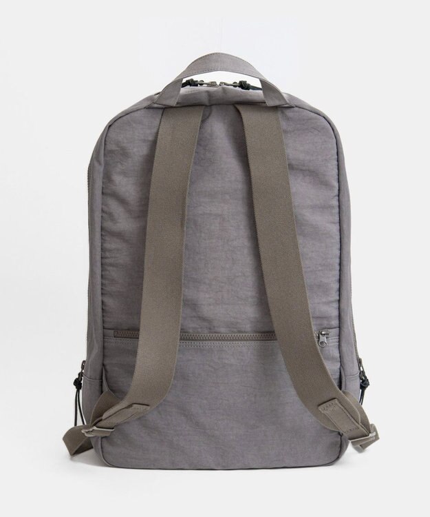 NIZYU KANO FUKUI SIWAナイロンリュック Lサイズ グレージュ