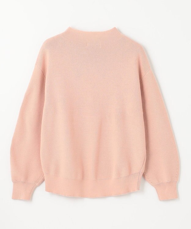 ANY 【洗濯機可能/8色展開】ソフトタッチポリエステルニット ピンク