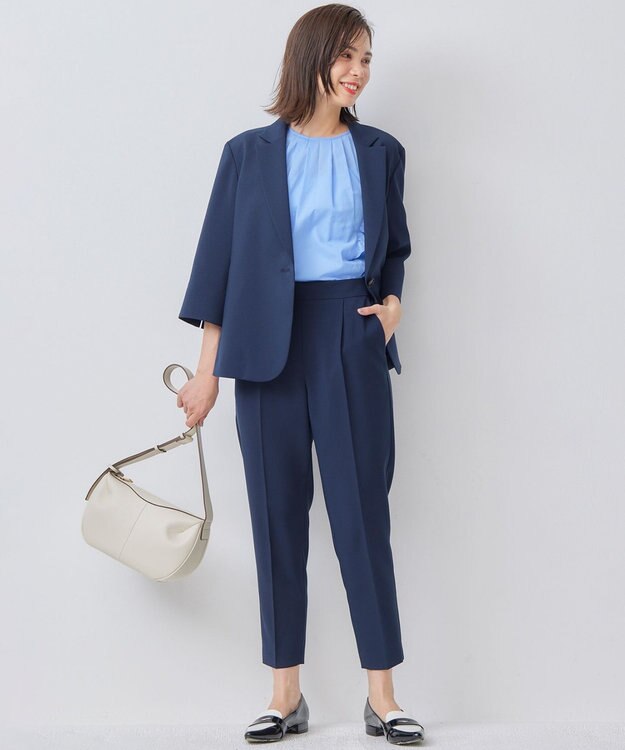 組曲 オシャクロス テーラードジャケット ネイビー系