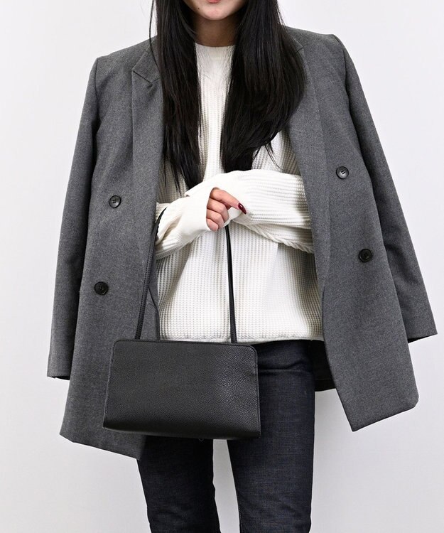 MORROW by thank 【石岡真実コラボ】NOAH ショルダーバッグ ブラック