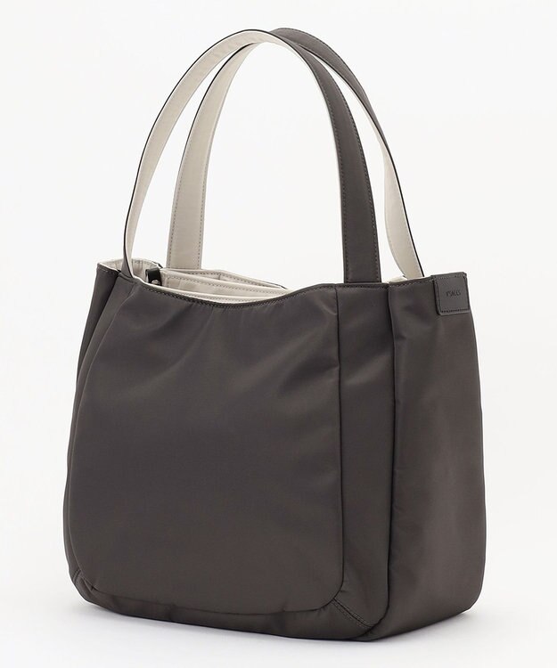 Y'SACCS 【ムック本掲載】ナイロンボンディングトート　Mサイズ グレー