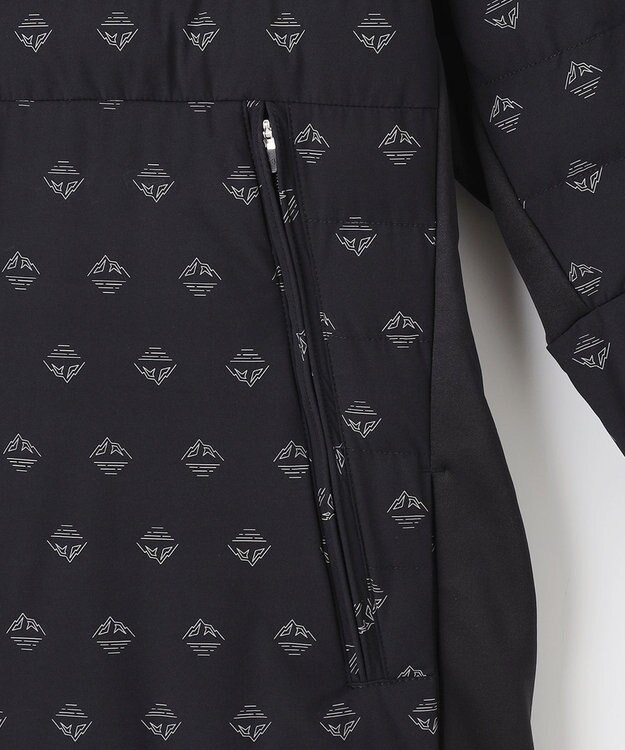 23区GOLF 【MEN】【ストレッチ・撥水】パディング中綿 ブルゾン ブラック系5