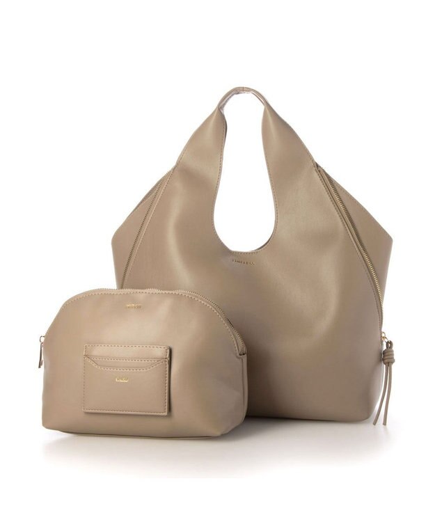 UNBILLION カシュカシュ cachecache / 3ピースソフト合皮トート オーク