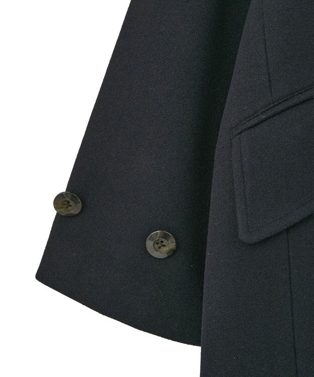 Green Parks ２ＷＡＹステンカラーロングコート Dark Navy