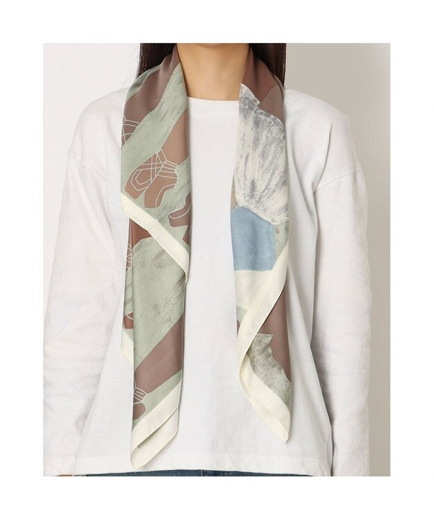 UNBILLION カシュカシュ cachecache / WEB限定アソート大判スカーフ ビー