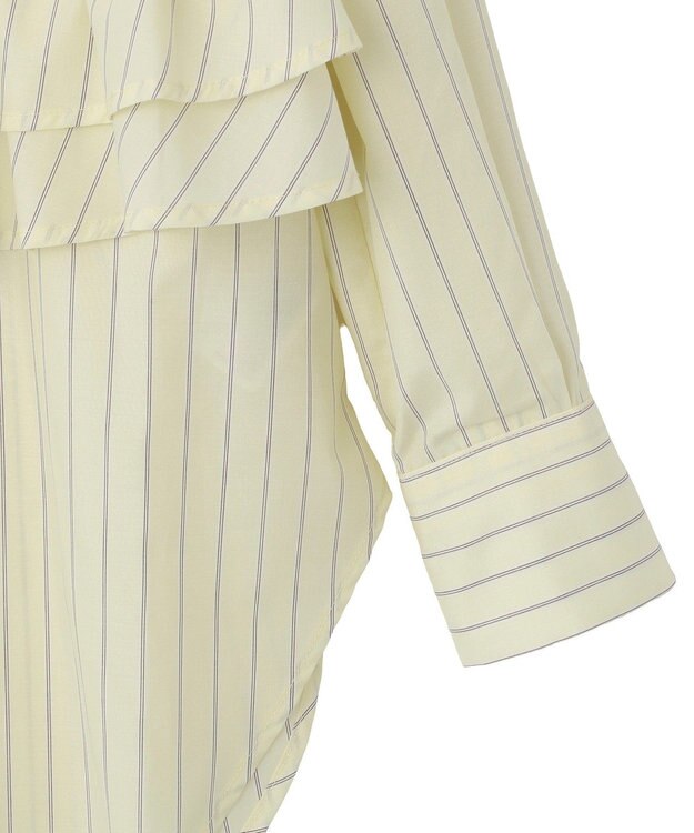 AMERICAN HOLIC 【2点セット・イージーケア】ビスチェ＋シャツ Stripe Yellow