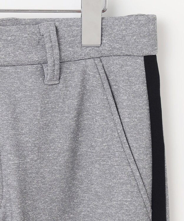 23区GOLF 【MEN】【ストレッチ】バックメッシュポンチ テーパードパンツ ライトグレー系