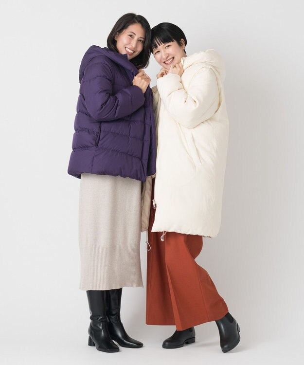 ONWARD Reuse Park 【組曲】コート秋冬 パープル