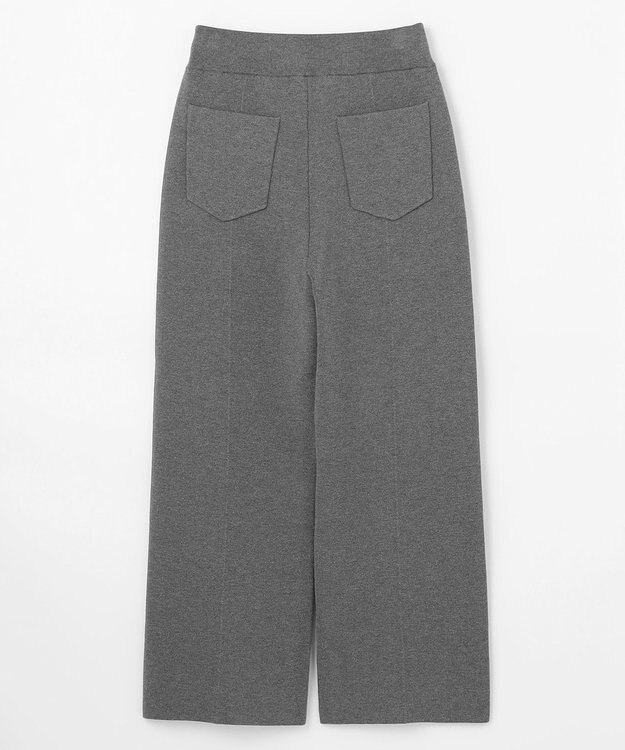 NAVE 【xNAVE】川上桃子コラボ ニットワイドパンツ グレー系