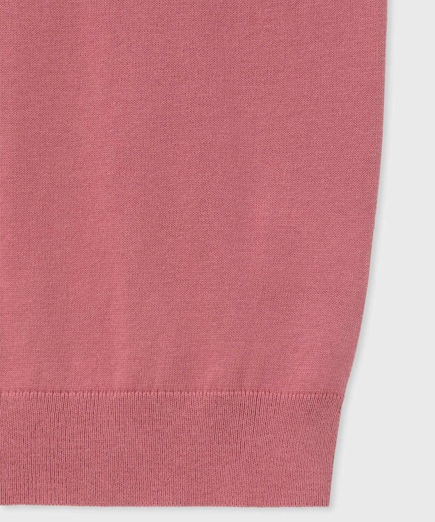 Paul Smith 【洗える】シアー コンビネーション ニット ピンク