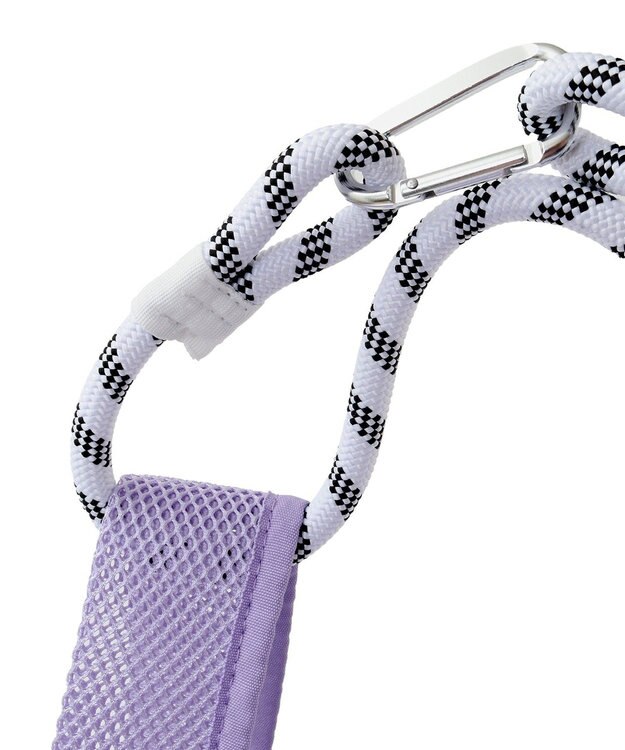 AMERICAN HOLIC ロープ付メッシュトートバッグ Lavender