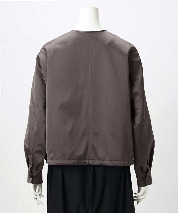 23区 【GOLD LABEL】コンパクトコットン ワークポケット ブルゾン グレー