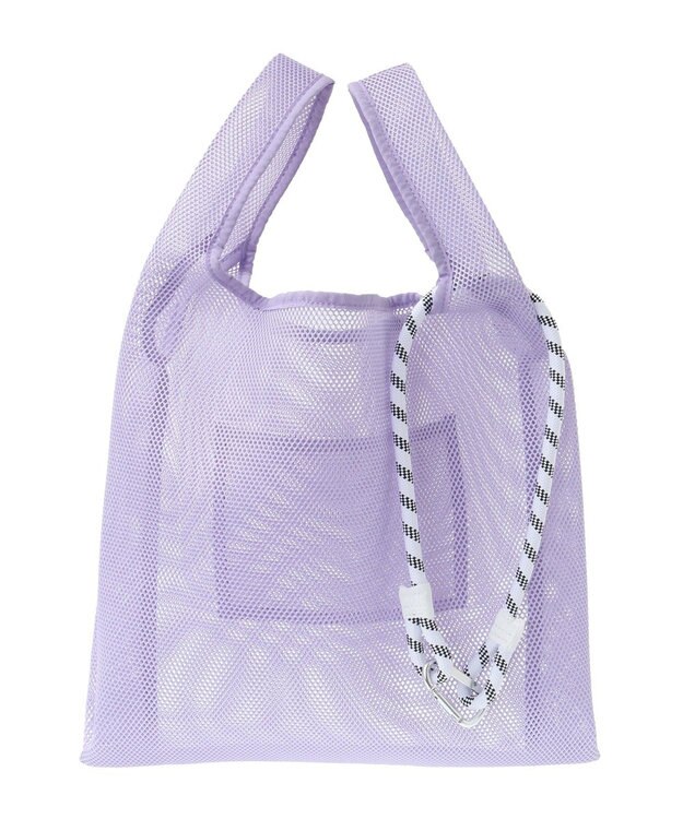 AMERICAN HOLIC ロープ付メッシュトートバッグ Lavender