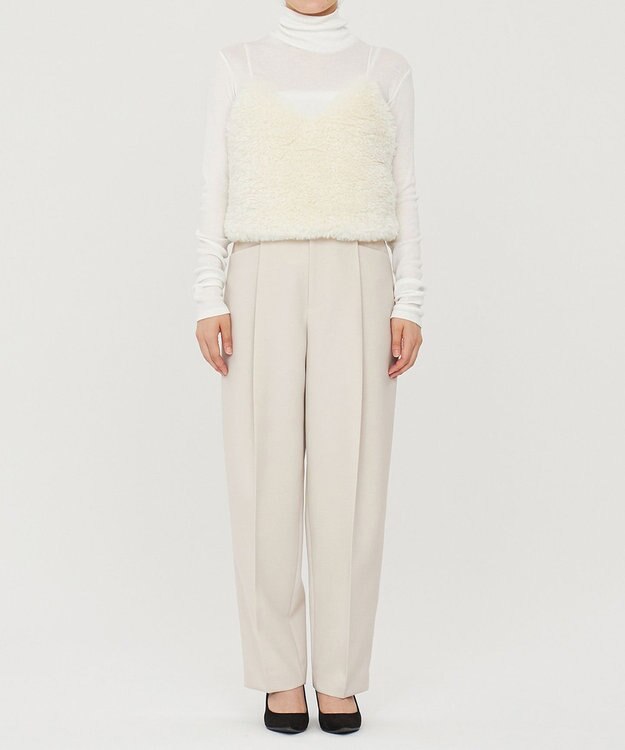 uncrave 【手洗い可】シープライク ファー ビスチェ（uncrave STANDARD） オフ