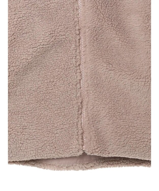 Green Parks スタンドカラーボアブルゾン Mocha