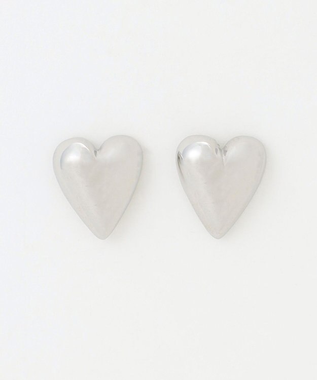 23区 【WEB限定】プチ ハート ピアス シルバー系