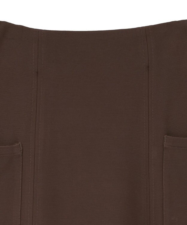 Green Parks ・ＥＬＥＮＣＡＲＥ　ＤＵＥ　サイドポケットフレアスカー Brown