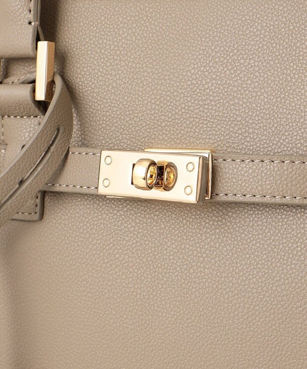 23区 ベルト付き トート バッグ ブラウン系