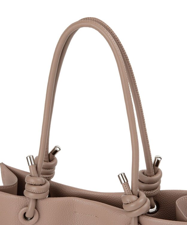 ACE BAGS & LUGGAGE 【2点セット】 JEWELNA BY Jewelna Rose ノットハンドルトート 16372 ジュエルナローズ ライトベージュ