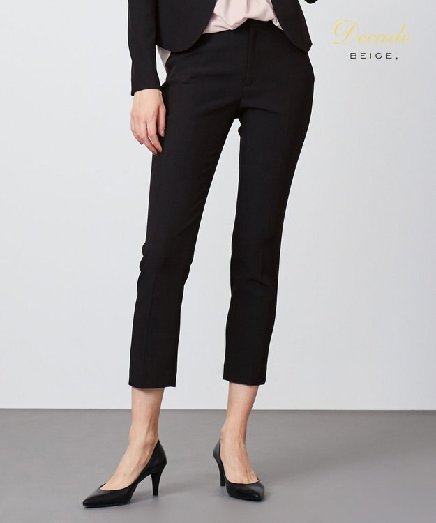 BEIGE， LUIZA / クロップドパンツ Black