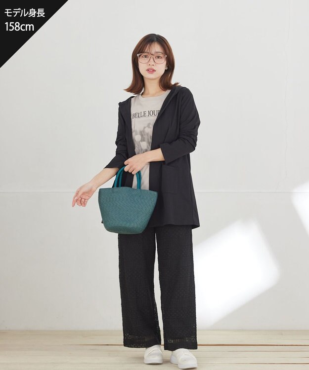 Tiaclasse 【おのののかさん着用】「サマケア」グラフィックプリントTシャツ グレージュ