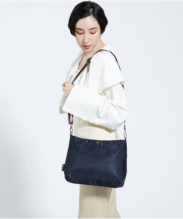 Y'SACCS 【Y’SACCS vous et】ポーチ付き3WAYトート ネイビー