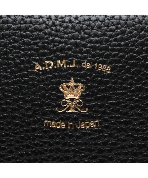 A.D.M.J. 【New】牛革ボストン34cm シッコク
