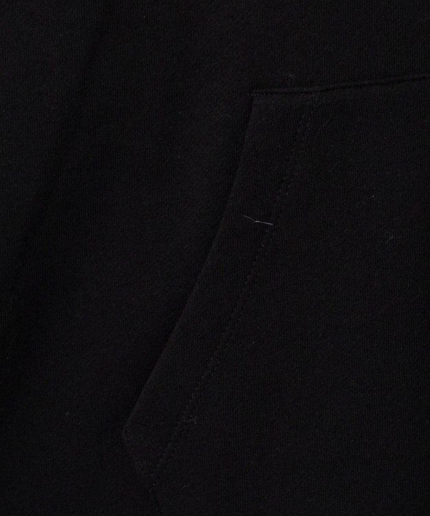 WEGO 【ユニセックス着用ITEM】リラックスフィットオーバルロゴパーカー ブラック