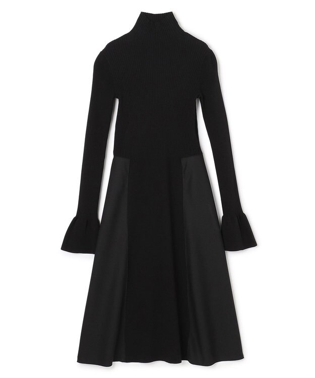 JOSEPH ミクストメディア　ドレス Black