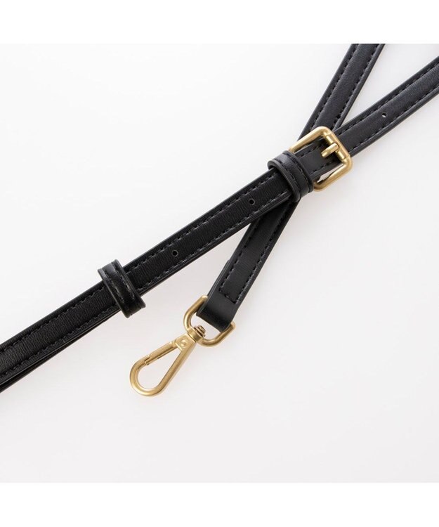 UNBILLION カシュカシュ cachecache / バックルワンハンドル2wayショルダー ブラック