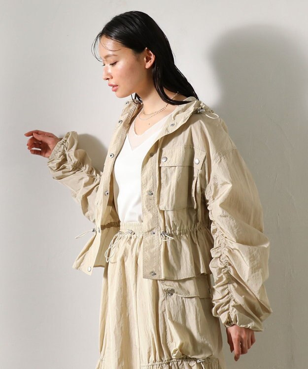 Green Parks ・ＳＵＧＡＲ　ＳＰＯＯＮ　ショートマウンテンパーカー Khaki