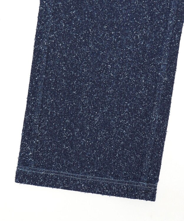 WEGO ネップデニムバギーパンツ デニムインディゴ