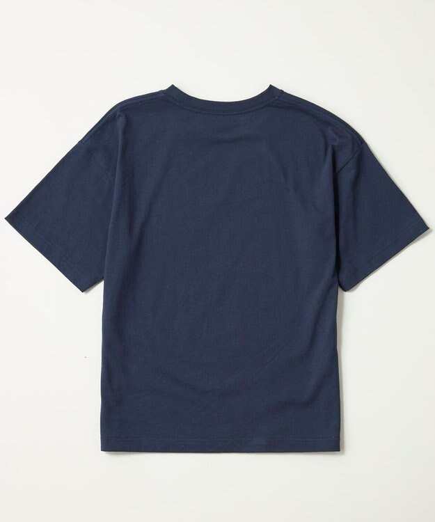 OP／FILA 【SEVEN2】グラフィティ風プリントTシャツ ネイビー