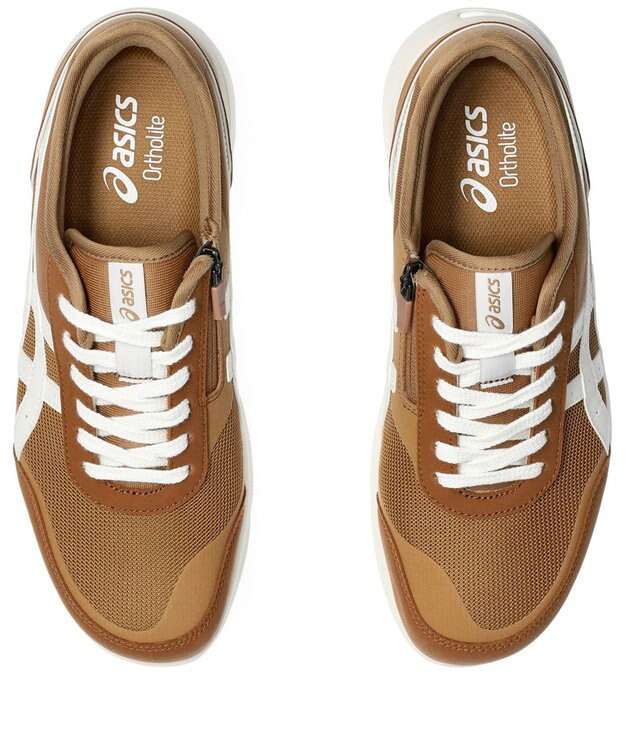 ASICS WALKING ハダシウォーカー メンズ 3E相当 ブラウン系