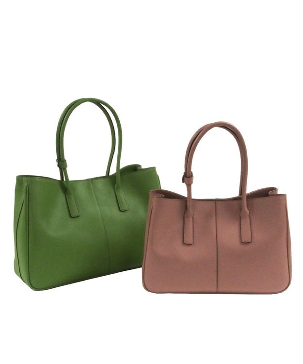 MIYABIYA 【日本製・本革】CRESCEND ベガ A4 軽量トートバッグ グリーン