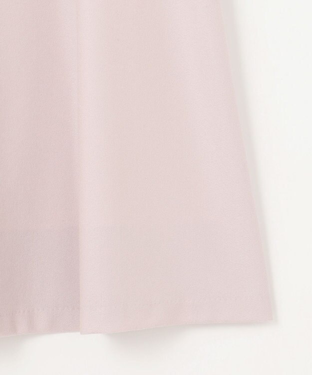 組曲 【WEB限定】ウールジョーゼット フレアワンピース ローズ系