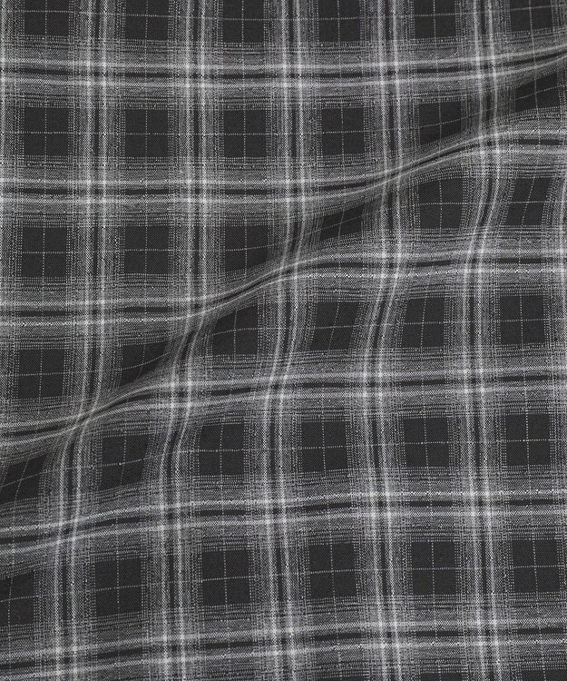 earth music&ecology イレヘムチェックキャミチュニック Check Black