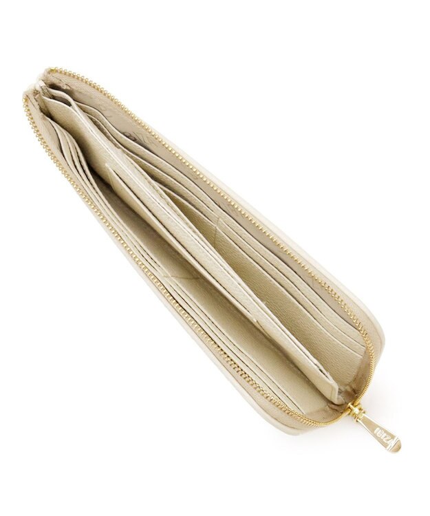 IBIZA マノ　L字ファスナー長財布 アイボリー