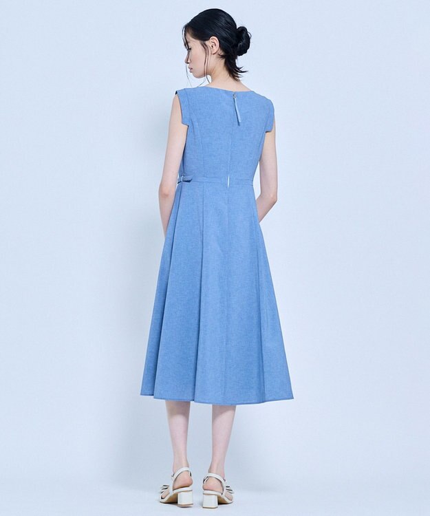TOCCA 【00サイズあり】BUTTER ROSETTE ドレス ダルブルー系