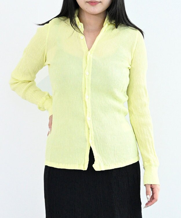 crêprie tsumori chisato creperie SHIRT クレプリ シャツ LIGHT YELLOW